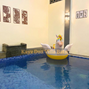 Kayz Dua Villa Batu Dengan Kolam Renang Pribadi